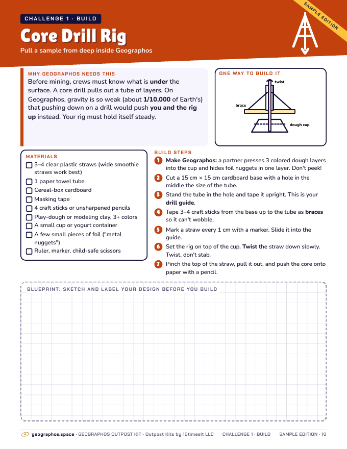 Geographos Outpost Kit sample, page 10